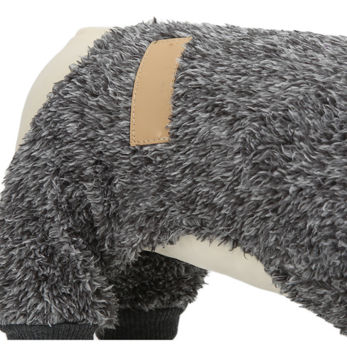 Suéter De Punto Para Perros Con Cuello Alto, Suave Y Cálido,