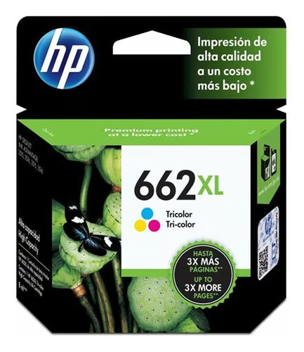 Tinta Hp Cz106al (662xl) Color