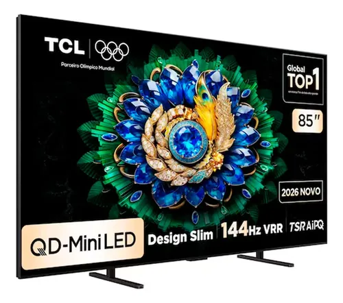 Smart Tv 85a400m 85 Polegadas Qd-mini Led 4k Uhd 144hz Tcl