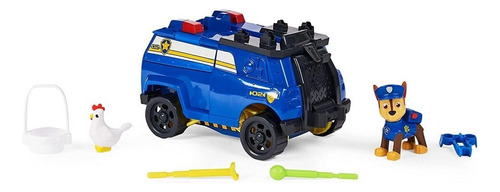 Vehículo Paw Patrol Chase Levanta Y Rescata