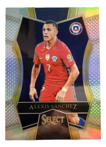 Carta Alexis Sánchez - Chile -select Soccer 2016/17 Panini