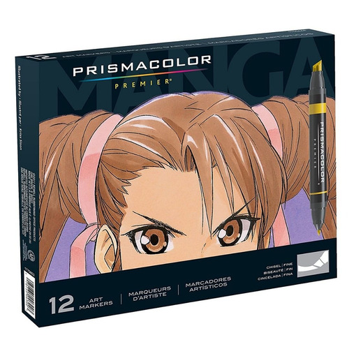 Prismacolor Premier - Set 12 Marcadores Serie Manga