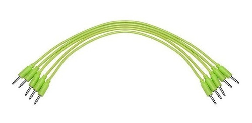 Imagen 2 de 3 de Patch Cables Eurorack Glow In The Dark 60cm Pack 5 Unidades