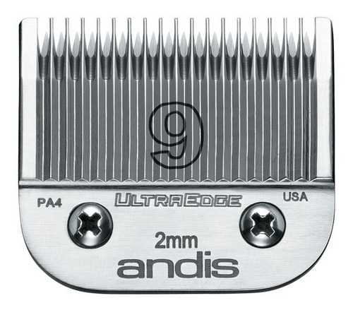 Hojilla Andis N° 9 Originales Uso Profesional Altura 2 Mm