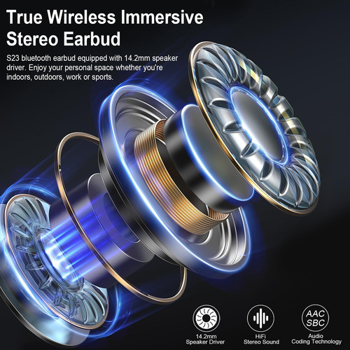 Auriculares Inalámbricos Motost Bluetooth 5.3 Stereo Bass 40