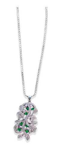 Imagen 2 de 3 de Collar De Plata De Ley 925 Modelo Fairuz