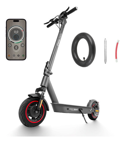 Scooter Eléctrico Patín E9 Max S Honey Whale Plegable para Adultos Motor Max. de hasta 500W Velocidad Máxima de 32KM/H Autonomía Máxima 40KM, Batería (36V, 15AH)