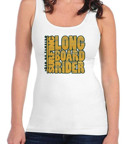 Musculosa Longboard Rider Surfing