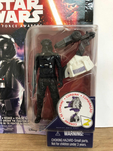 First Order Tie Fighter Pilot The Force Awakens 3.75 Nuevo