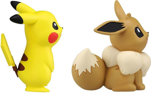 Pokemon Moncolle Pikachu & Eevee Esp_10 Takara Tomy F