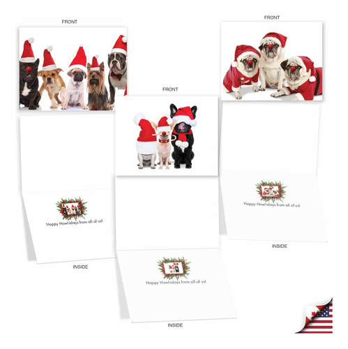 Happy Howling Days Am9562hhg-b2x10-us - 20 Tarjetas De ...