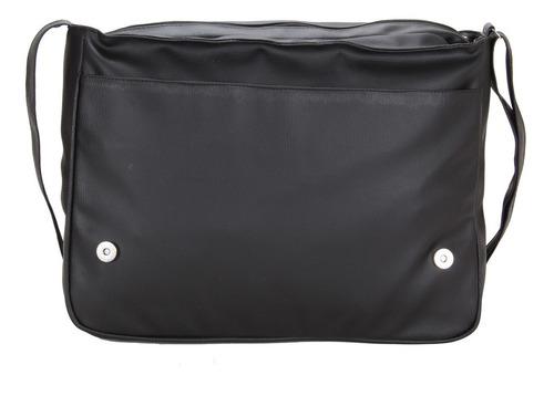 Bolso transversal para hombre, buzón, bolso de hombro, Motoboy Color: negro