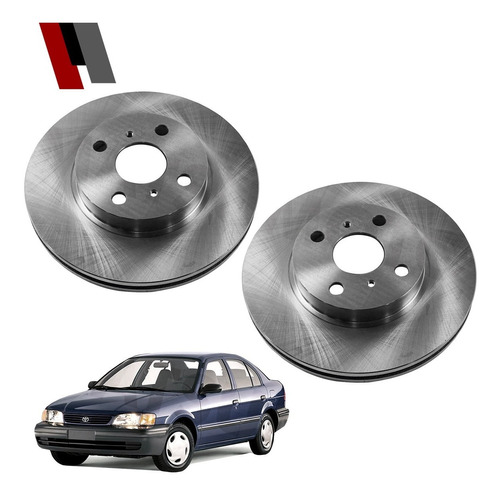 Discos De Freno Delantero Toyota Tercel 1994-1999