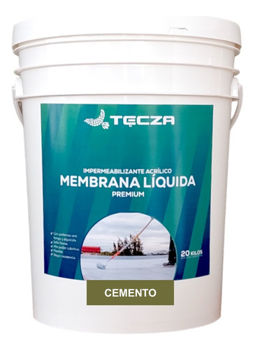 Membrana Liquida Techos 20 Kg Curable Uv - Calidad Premium 