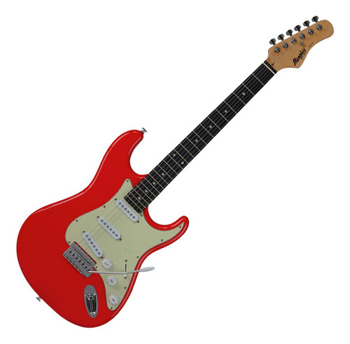 Guitarra Tagima Memphis Mg-30 Fiesta Red +kit Capa Cabo Full