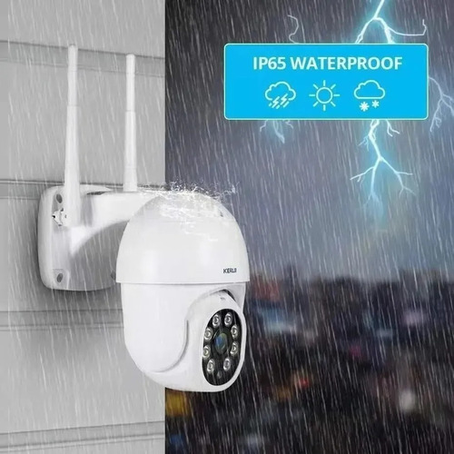 Imagen 4 de 7 de Cámara Ip Con Movimiento Infrarrojo Impermeable Wifi Full Hd