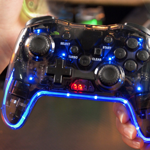 Controlador De Doble Motor Con Mango De Vibración, Pc/switch