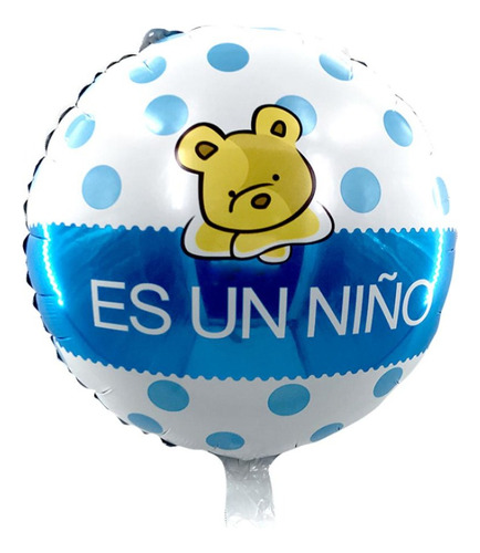 Globo Metalizado Es Un Niño- 1 U 43 Cm- Universo Mágico-