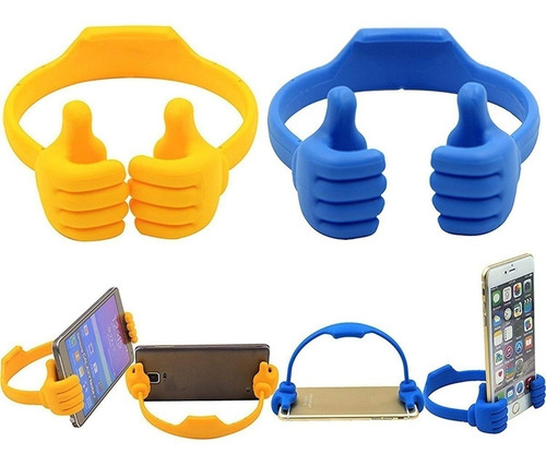 Imagen 3 de 4 de Soporte Manito Para Celular Y Tablet - Universal - Colores