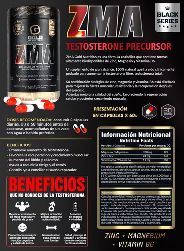 ZMA; Sus efectos en los niveles de testosterona