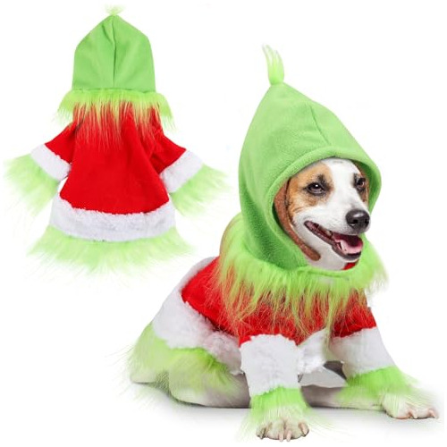 Abbylike Traje De Navidad Para Perro, Personaje De Mascota,