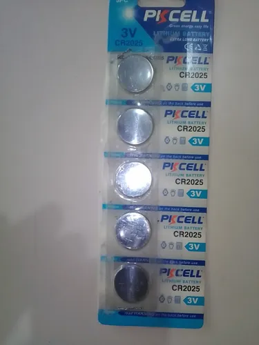Pilas Cr2025 Piscell 3v, 5 Pilas
