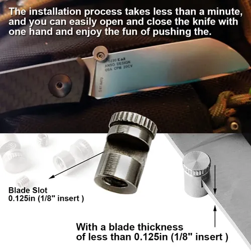 Flameduke Cuchillo De Pulgar Para Buck 110 Cuchillo De Pulga