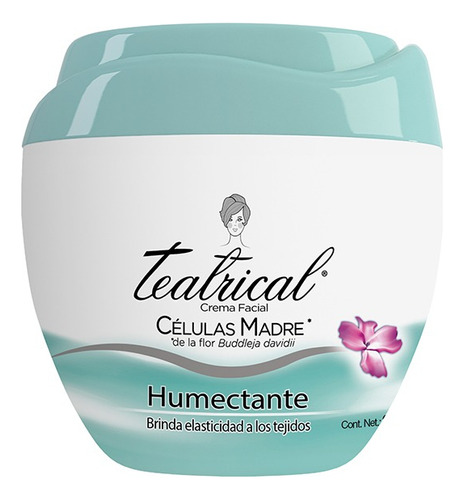 Teatrical Crema Facial Humectante Celulas Madre 200g