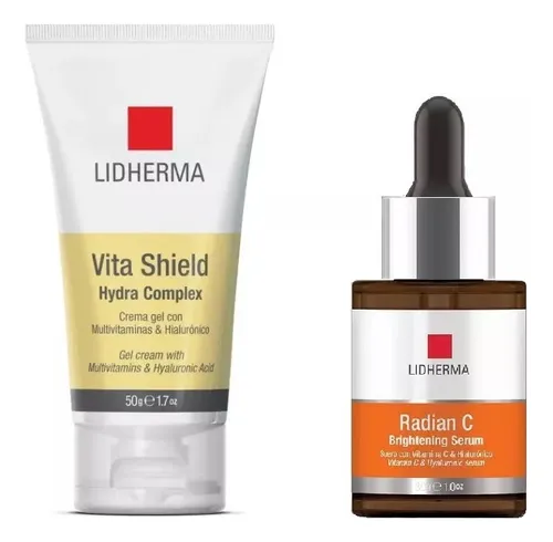 comprar Vita Shield Hydra Complex + Radian C  Serum Vit. C Lidherma