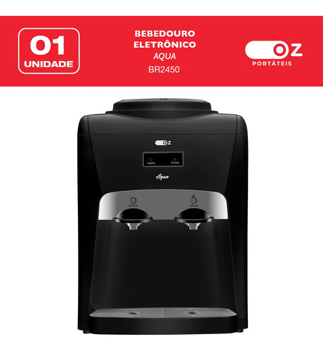 Bebedouro De Mesa Gela Água Refrigerado Elétrico Galão 127/220V Br2450 Oz