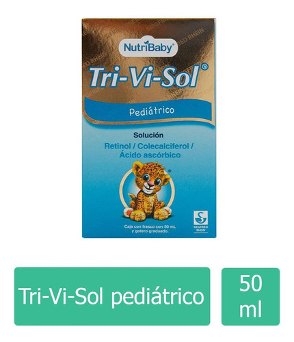 Tri-vi-sol Pediátrico Caja Con Frasco Gotero Con 50 Ml