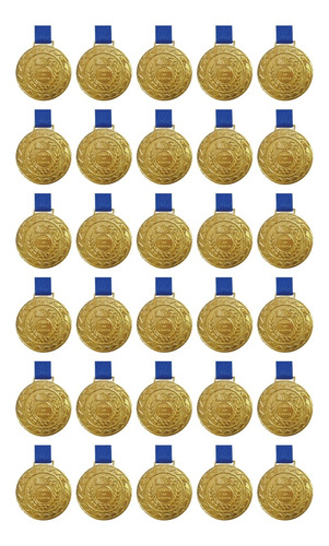 Kit Com 30 Medalhas De Ouro M43 Honra Ao Mérito Fita Crespar