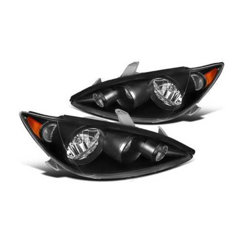 Par Faros Toyota Camry 2002 2003 2004 F/negro 