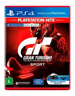 Jogo Gran Turismo Sport - Ps4