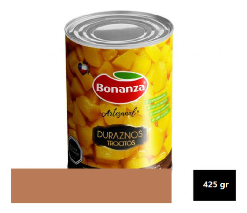 Duraznos En Trocitos  Bonanza 425gr(6 Unidad)super