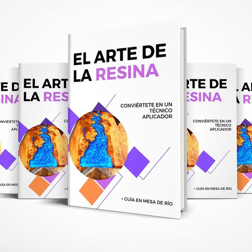 Libro El Arte De La Resina, Emprende Hoy Mismo!