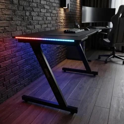 Escritorio Gamer Metal Led Mesa Pc Gaming Good Game | MercadoLibre