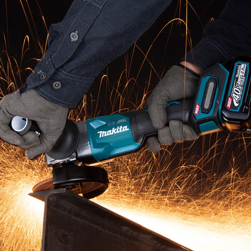 Esmerilhadeira Makita Angular A Bateria 115mm 2 Bateria 127v