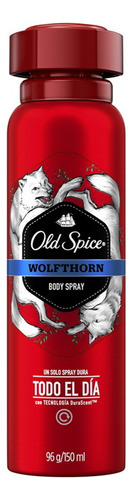 Desodorante Spray Old Spice Corporal Wolfthorn 96g