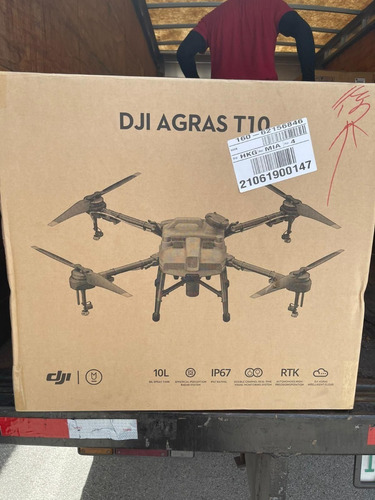 Imagen 9 de 9 de Drone Fumigador Dji Agras Kit T10 40h/día 10 Litros