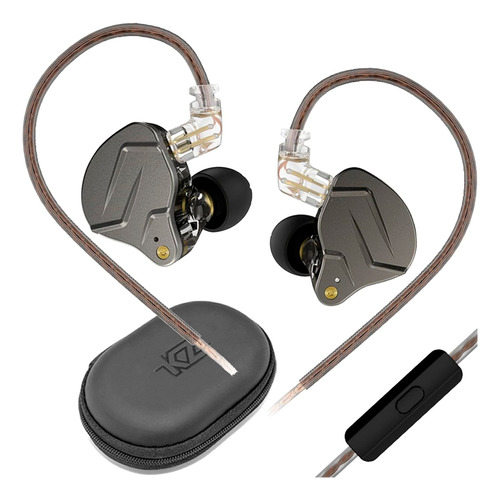 Audifonos Kz Zsn Pro 4 Drivers P/ Musicos Hibridos + Estuche