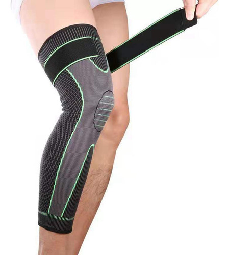 Rodillera Con Almohadillas De Gel Negro L Tamaño Múltiple