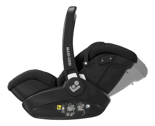Carrinho De Bebê De Paseio Travel System Maxi-cosi Adorra Cinza Com Chassi De Cor Preto