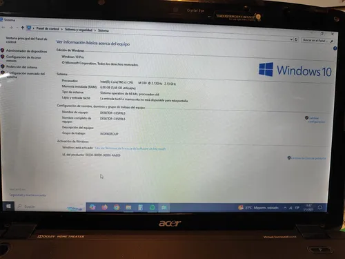 Notebook Acer Aspire 5740/5340 Intel Core I3