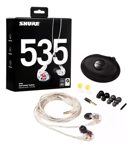Fone De Ouvido In Ear Shure Se535 | Frete grátis