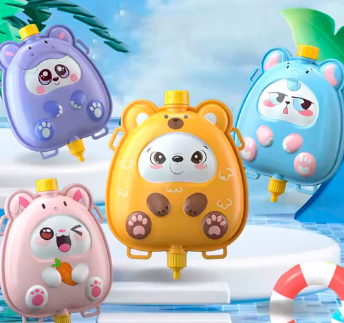 Pistola De Agua Con Tanque Mochila 2000ml Infantil