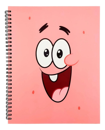 Cuaderno Profesional Cuadro Grande - Patricio Estrella Color Rosa