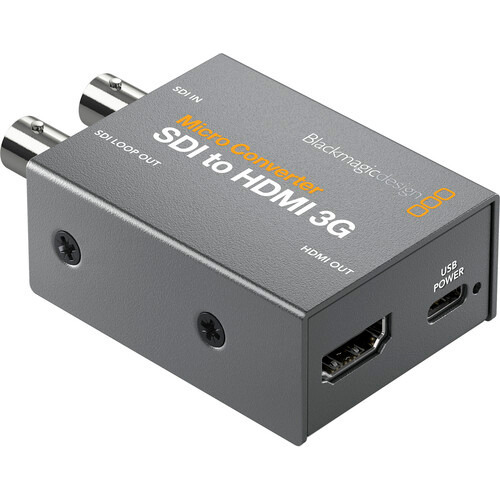 Conversor- Sdi 3g To Hdmi Micro Converter - Blackmagic