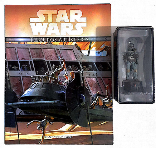 Miniatura Boba Fett Star Wars Xadrez Oficial De Metal.