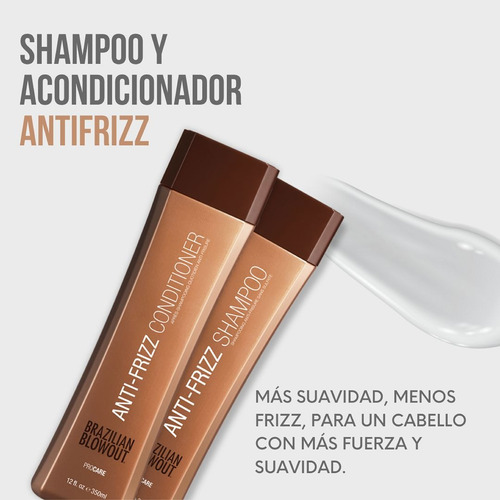 Kit Shampoo Y Acondicionador Brazilian Blowout 350ml
